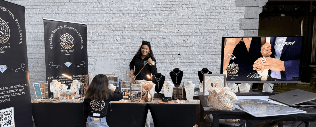 SophsCraft au Salon du Mariage à Bruxelles : Notre Expérience - Bijouterie - SophsCraft Jewels