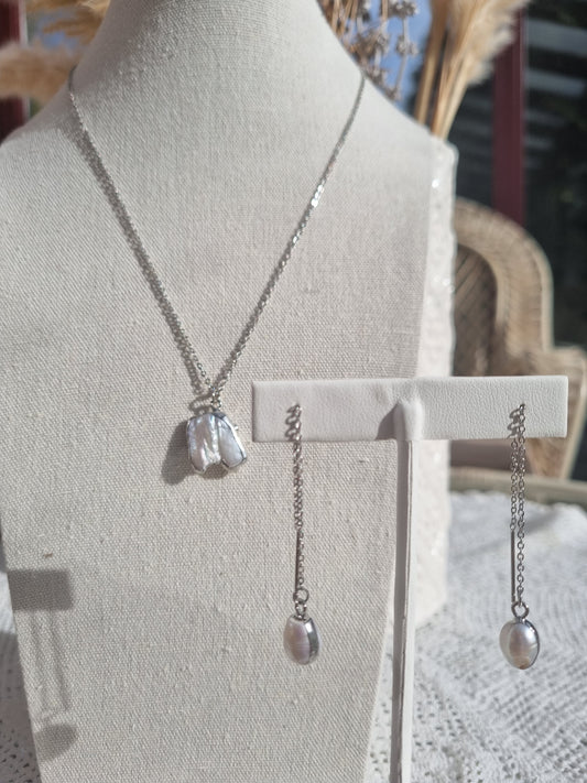 Evanescence: Collier Éclat Perlé - Charme et Unicité