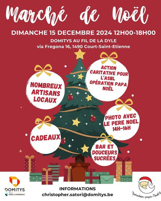 SophsCraft au Marché de Noël de Court-Saint-Étienne : dimanche 15 décembre 2024 - Bijouterie - SophsCraft Jewels