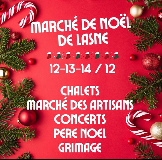 SophsCraft vous donne rendez-vous au Marché de Noël de Lasne : 12, 13 et 14 décembre 2024 - Bijouterie - SophsCraft Jewels