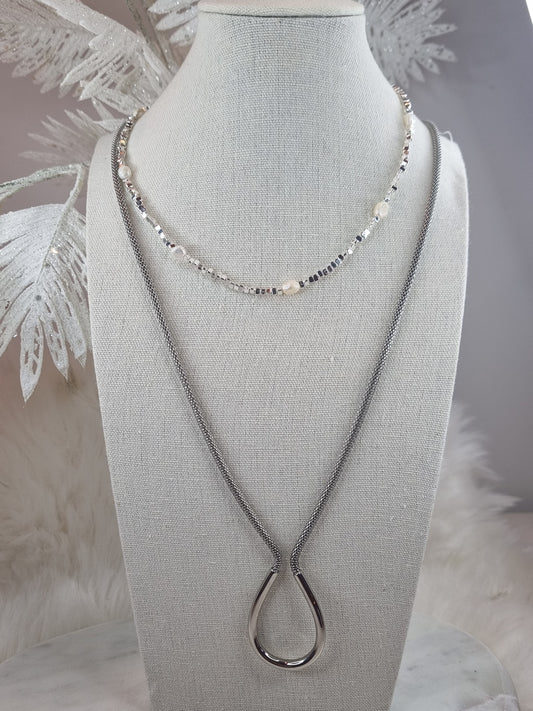 Collier Élégance - Sophistication Moderne en Argent