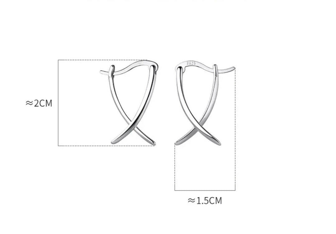 Boucles d’Oreilles Archil - Élégance Contemporaine en S925.